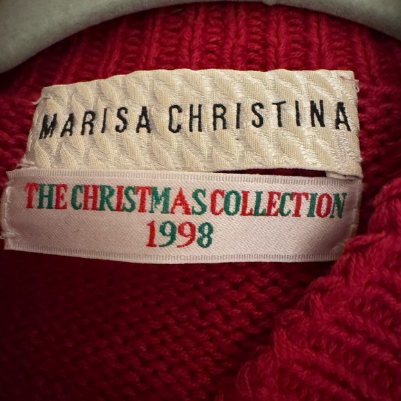 Marisa Christina holiday sweater size Large - Picture 4 of 5